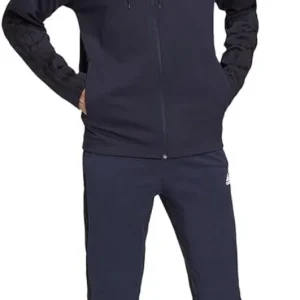 Adidas  pantalone ESSENTIALS 3-STRIPES M blu uomo