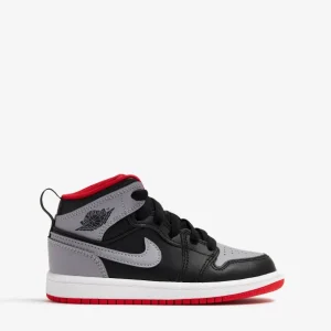 Air Jordan 1 Mid Alt TD 'Cement Grey' (PS)