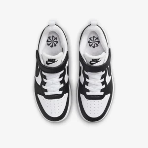 NIKE COURT BOROUGH LOW RECRAFT PS BIANCHE/NERE